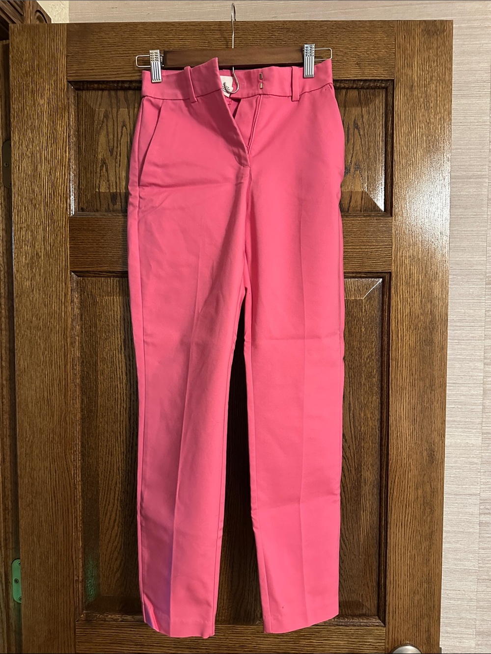 H&M Pink Cropped Ankle Pants